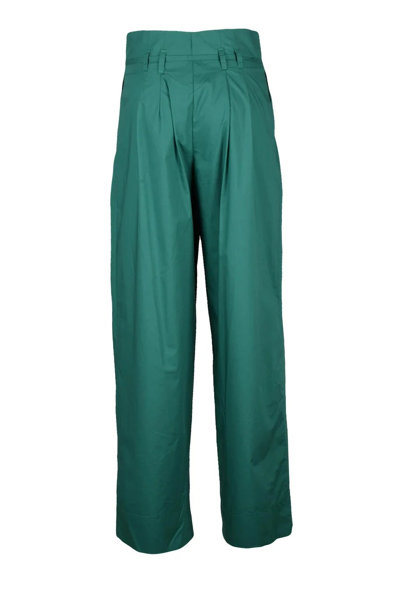 Kaos Jeans Pantaloni Samurai Cotone - Verde