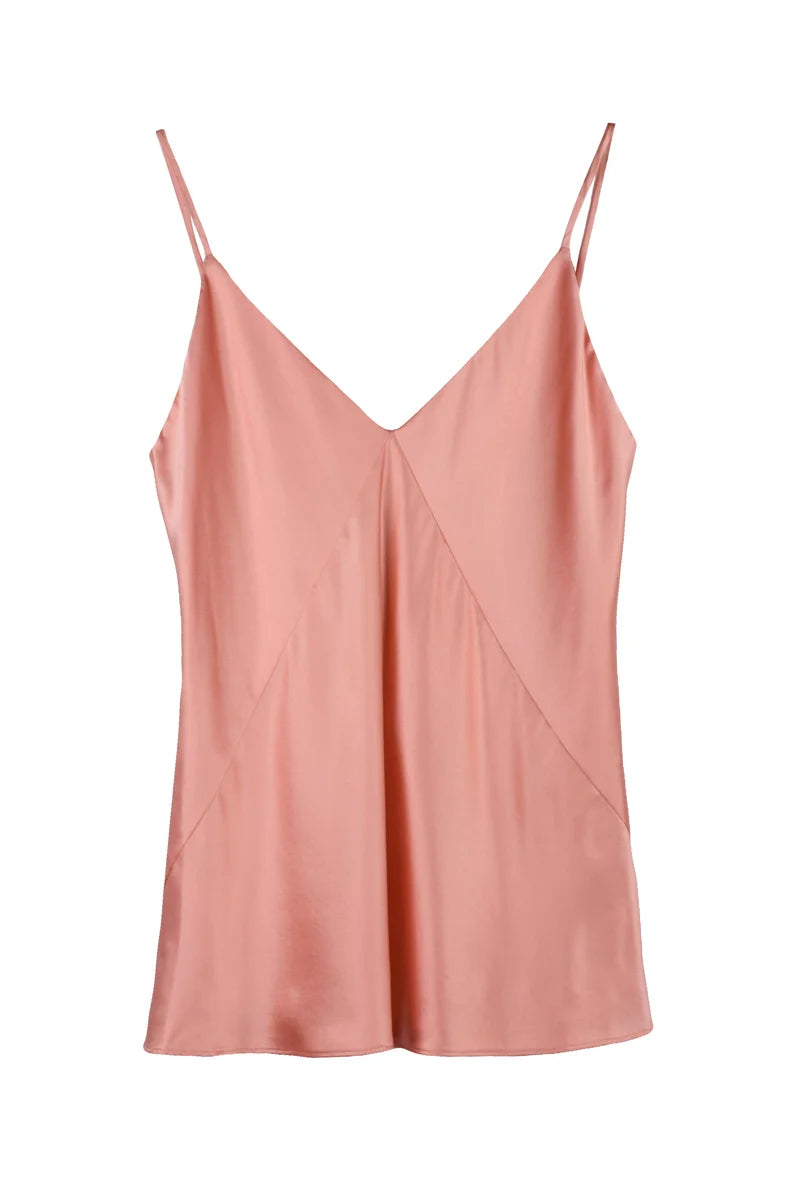 Max Mara Top Quaissa in Acetato e Seta - Rosa