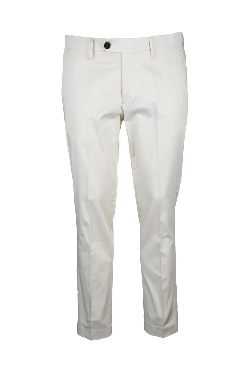 Michael Coal Pantalone TK America Capri - Bianco