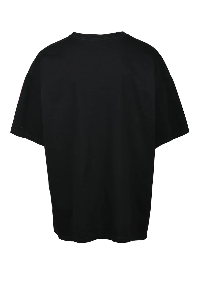 Alexander McQueen T-shirt Cotone - Rosso/Nero