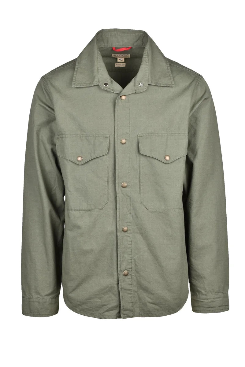 Manifattura Ceccarelli Camicia Militare - Olive Green