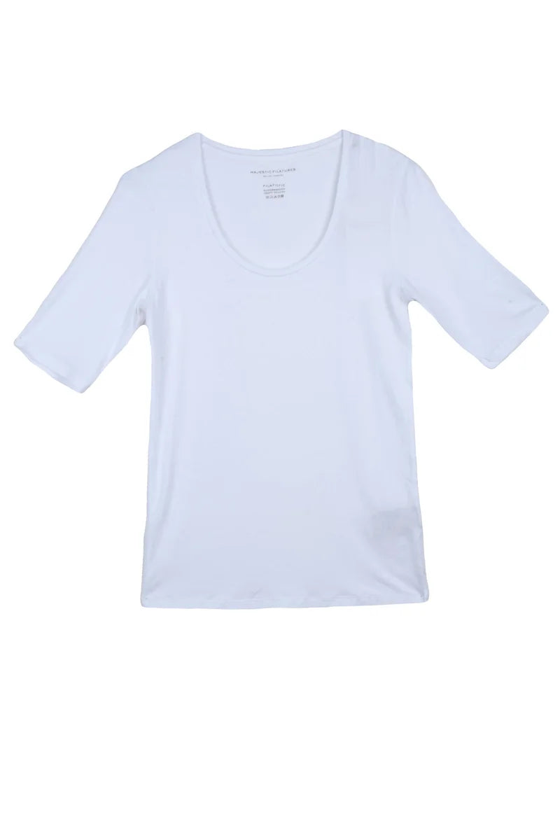 Majestic Filatures T-shirt - Bianco