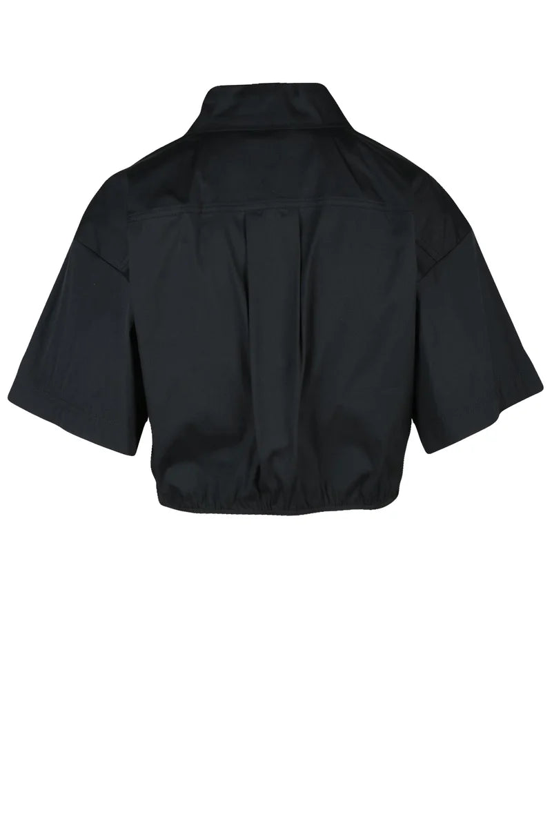 Marella Camicia Corta Notation - Nero