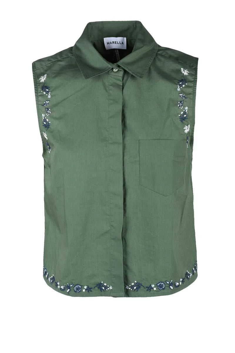 Marella Camicia Savoia - Verde