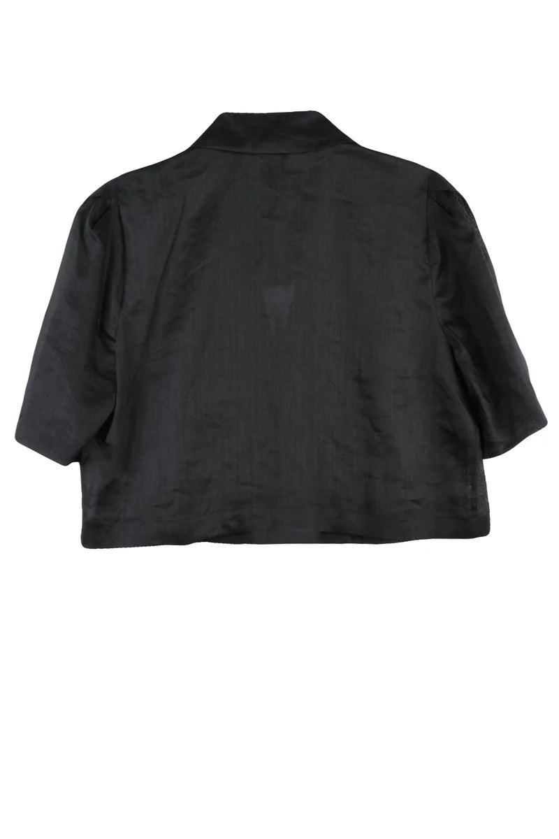 Marella Camicia Ramie - Nero