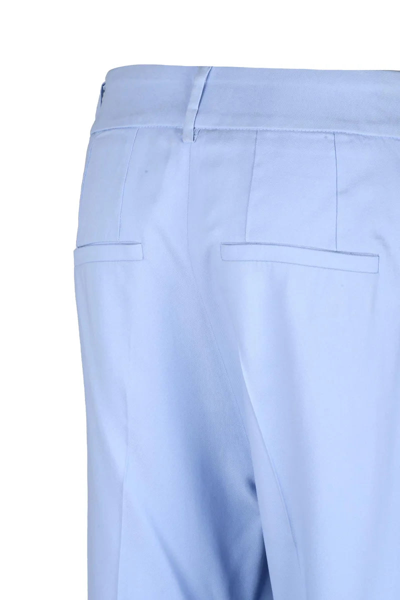 Marella Pantaloni Fresco - Azzurro