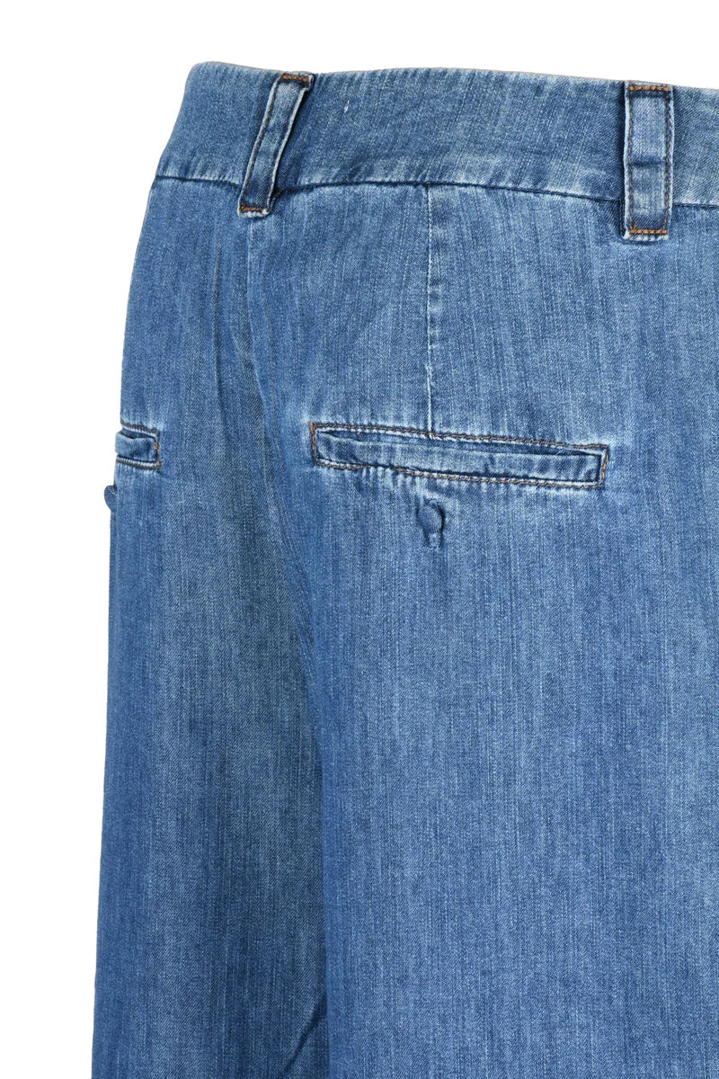 Marella Chino Wleg Vita Alta - Blu