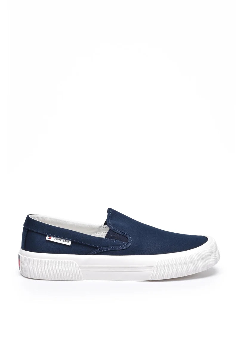 Tommy Jeans Scarpe Slip-on Canvas Blu