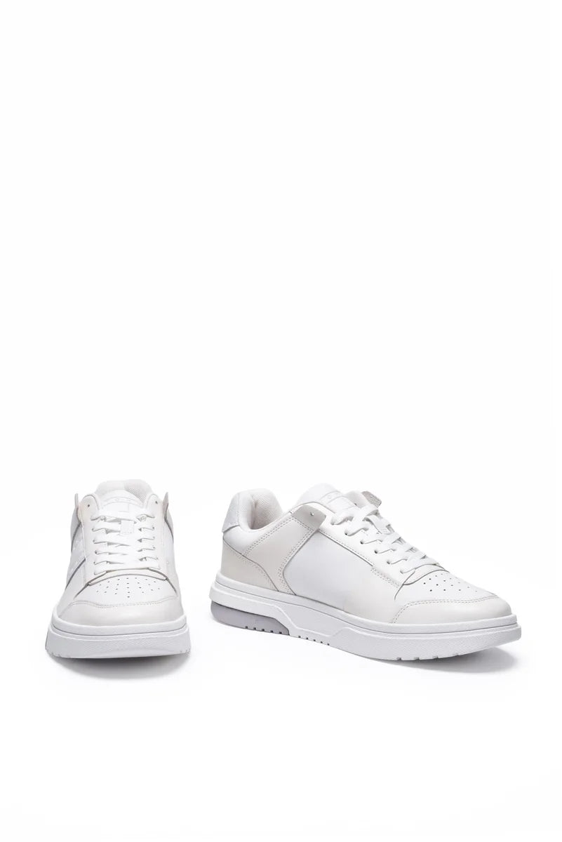 Tommy Jeans Sneakers Retro Basket - Bianco
