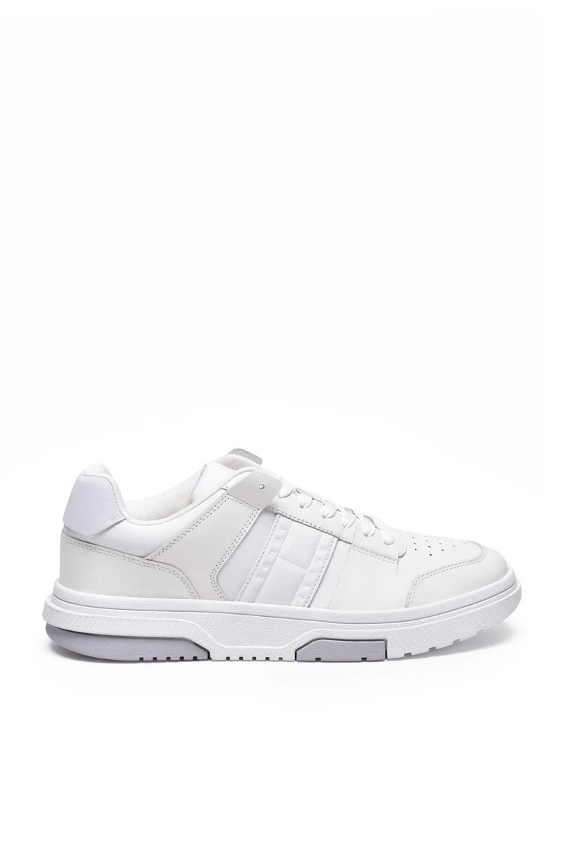 Tommy Jeans Sneakers Retro Basket - Bianco