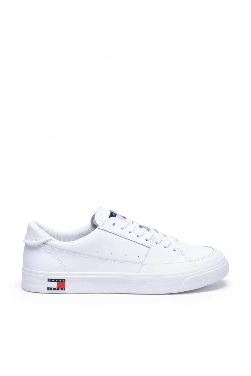 Tommy Jeans Sneakers Vulcanized Ess - Bianco