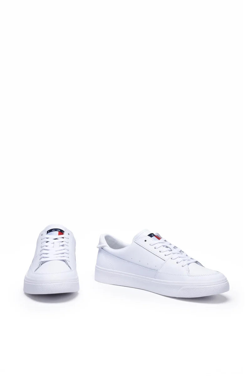 Tommy Jeans Sneakers Vulcanized Ess - Bianco