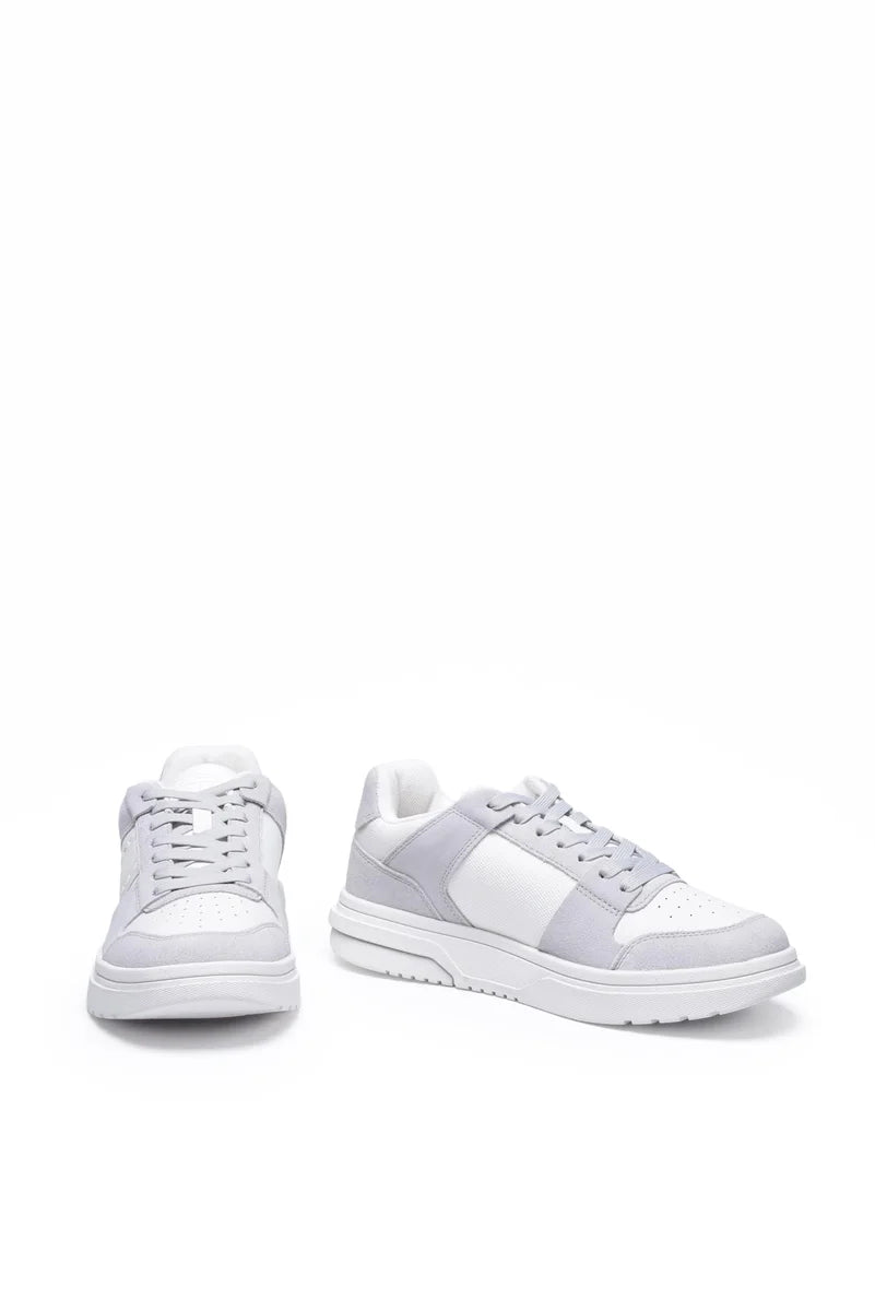 Tommy Jeans Sneakers Brooklyn Suede - Bianco/Grigio