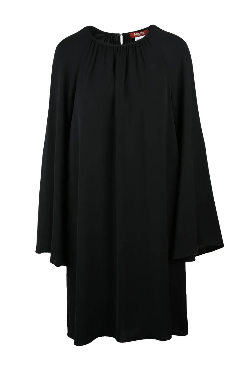 Max Mara Studio Abito Madia Svasato - Nero