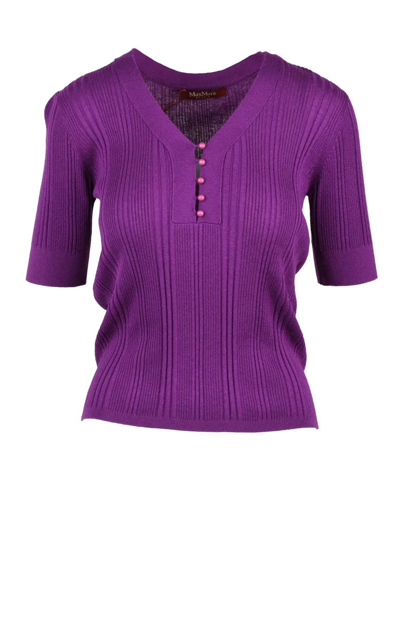 Max Mara Studio Maglia Sottogiacca - Viola