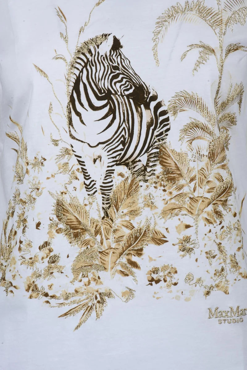 Max Mara Studio T-shirt Cotone - Bianco