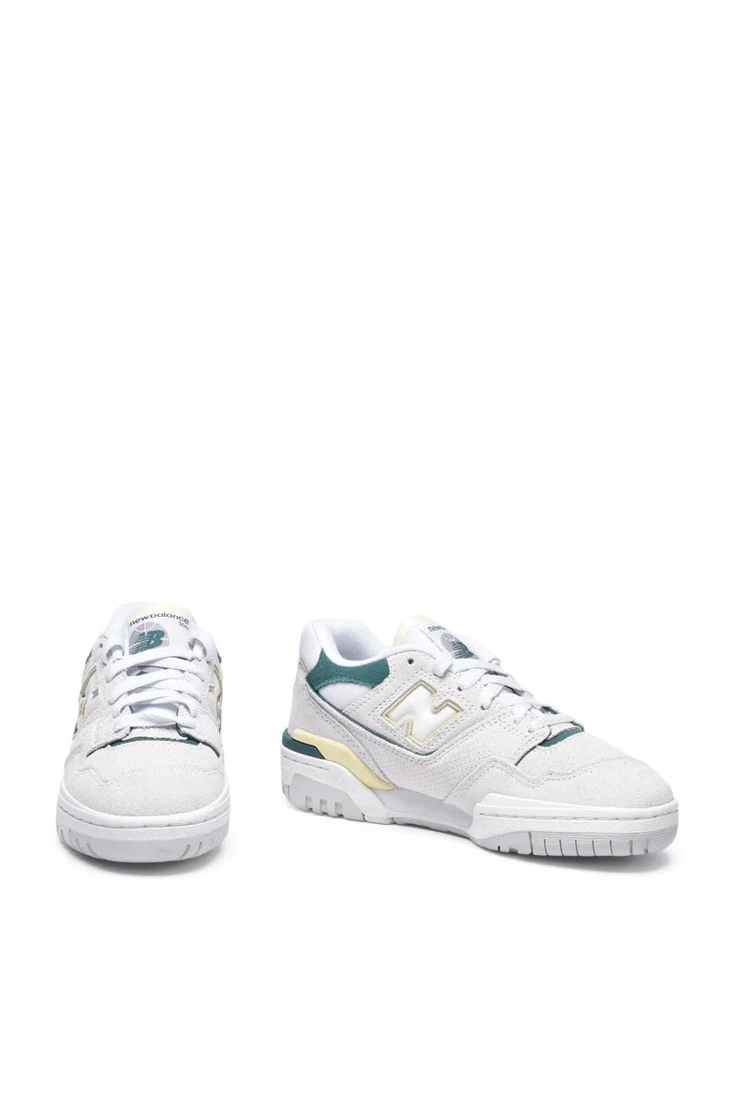 New Balance Sneakers Pelle/Poliestere - Bianco