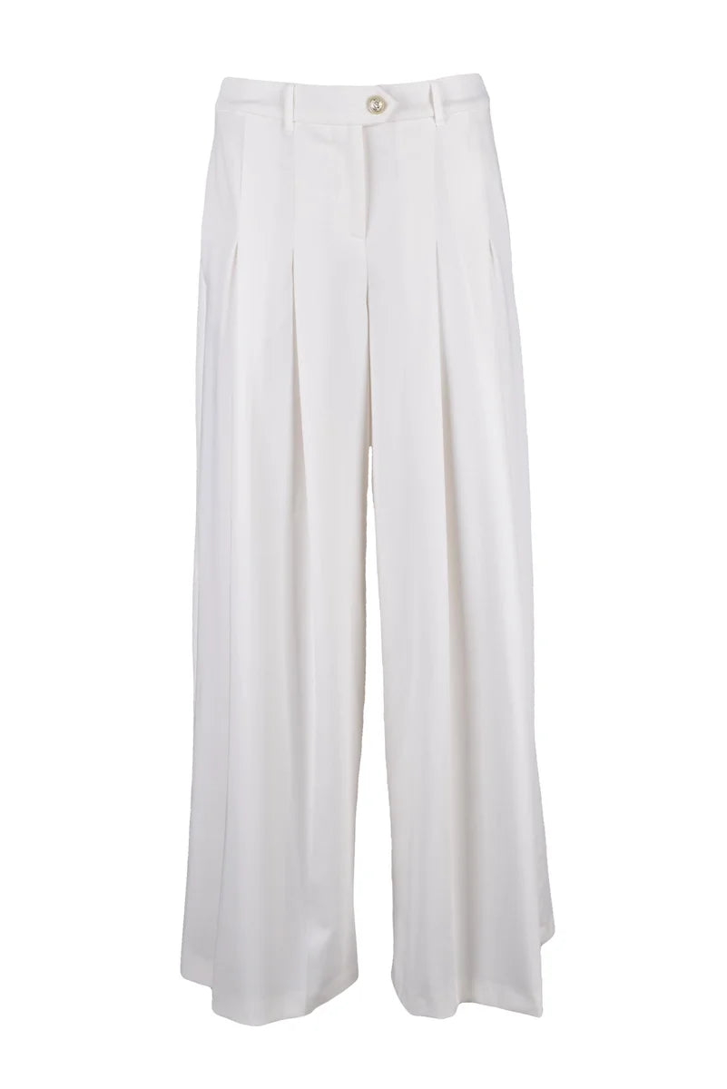 Pennyblack Pantalone Vita Bassa - Bianco