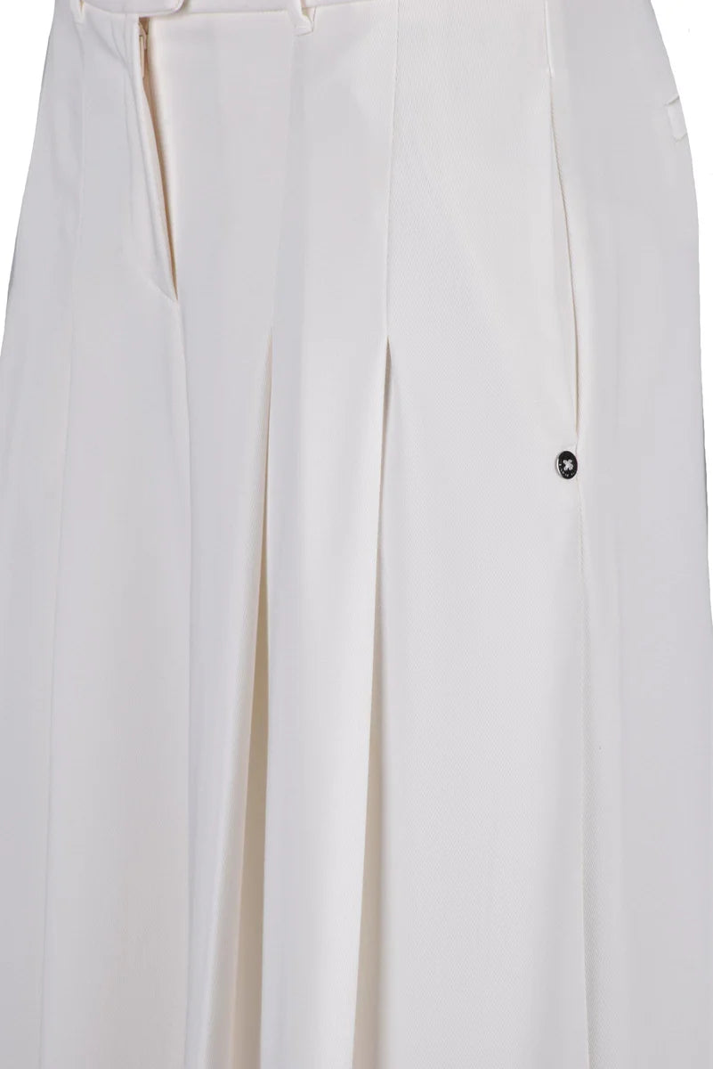 Pennyblack Pantalone Vita Bassa - Bianco