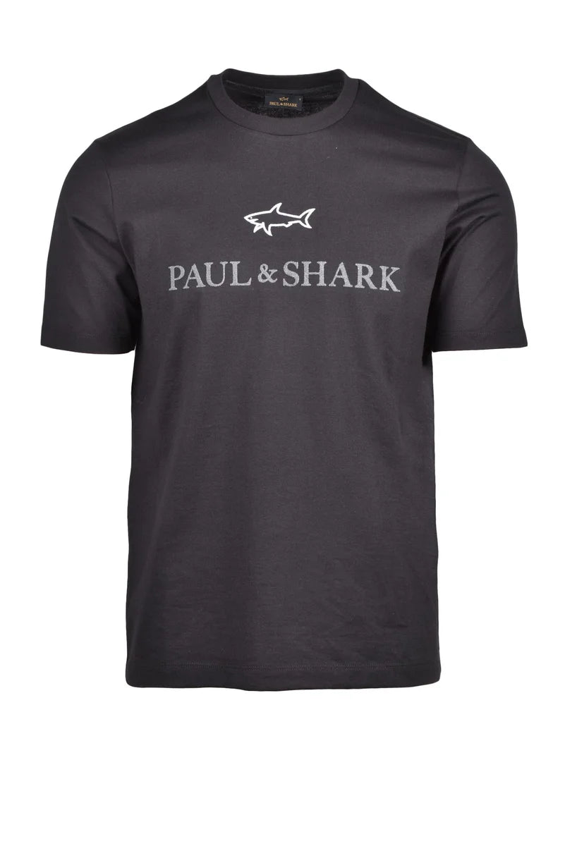 Paul & Shark T-shirt Cotone - Nero