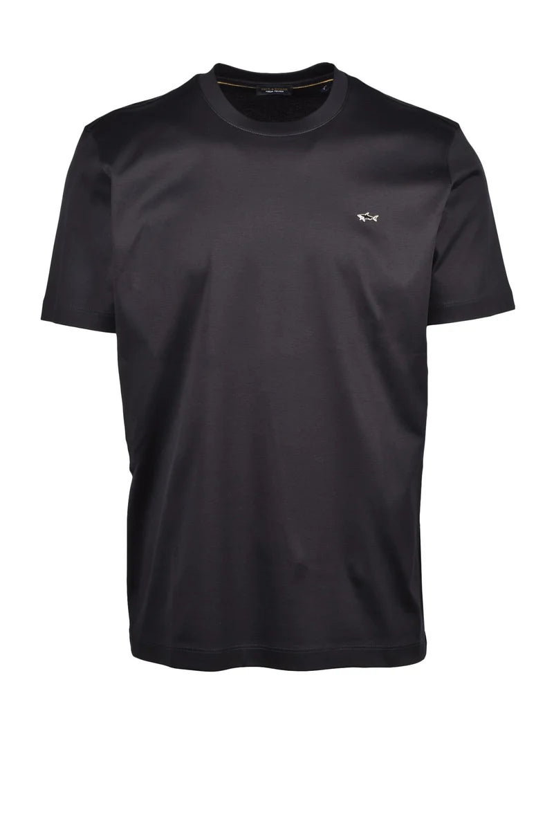 Paul & Shark Cotton T-shirt - Black/Gold