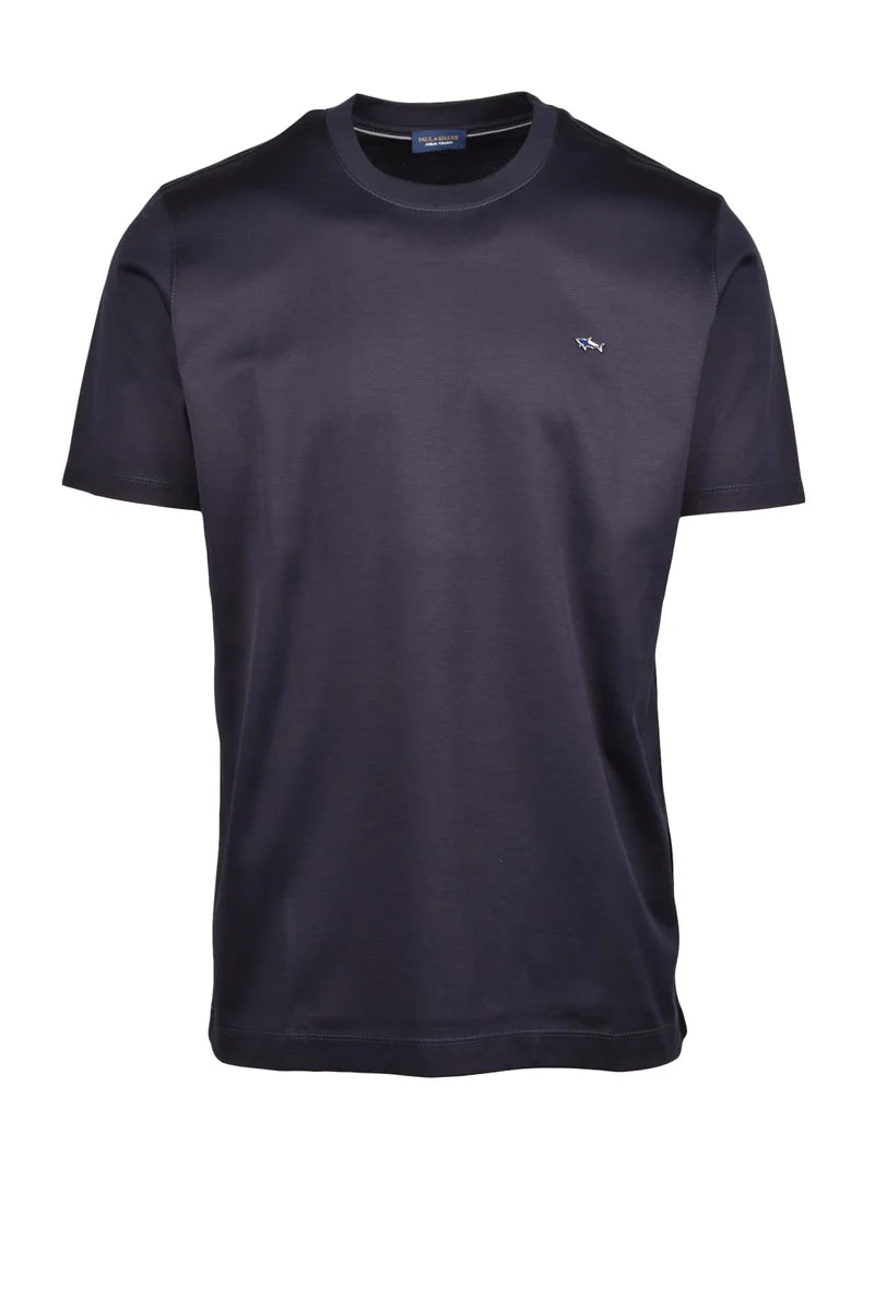 Paul & Shark Cotton T-shirt - Black/Gold