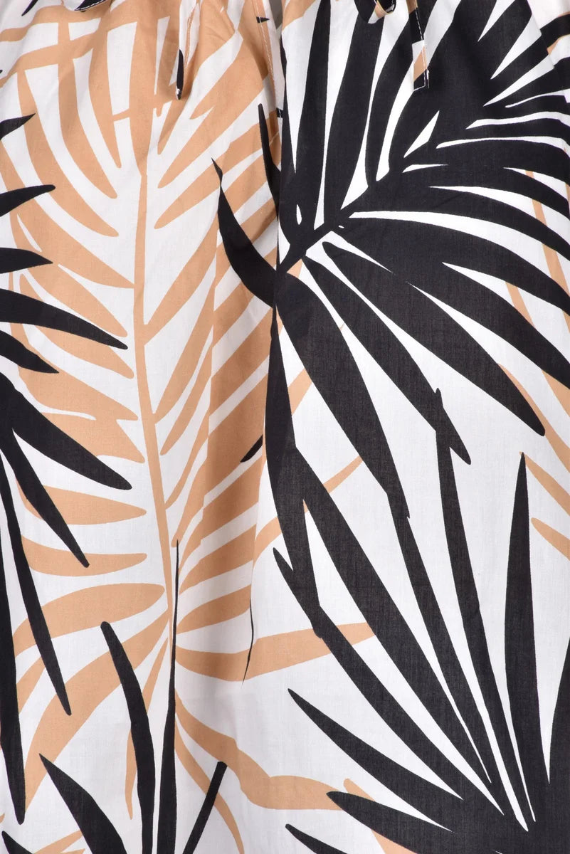 Persona By Marina Rinaldi* Blusa Beige/Nero