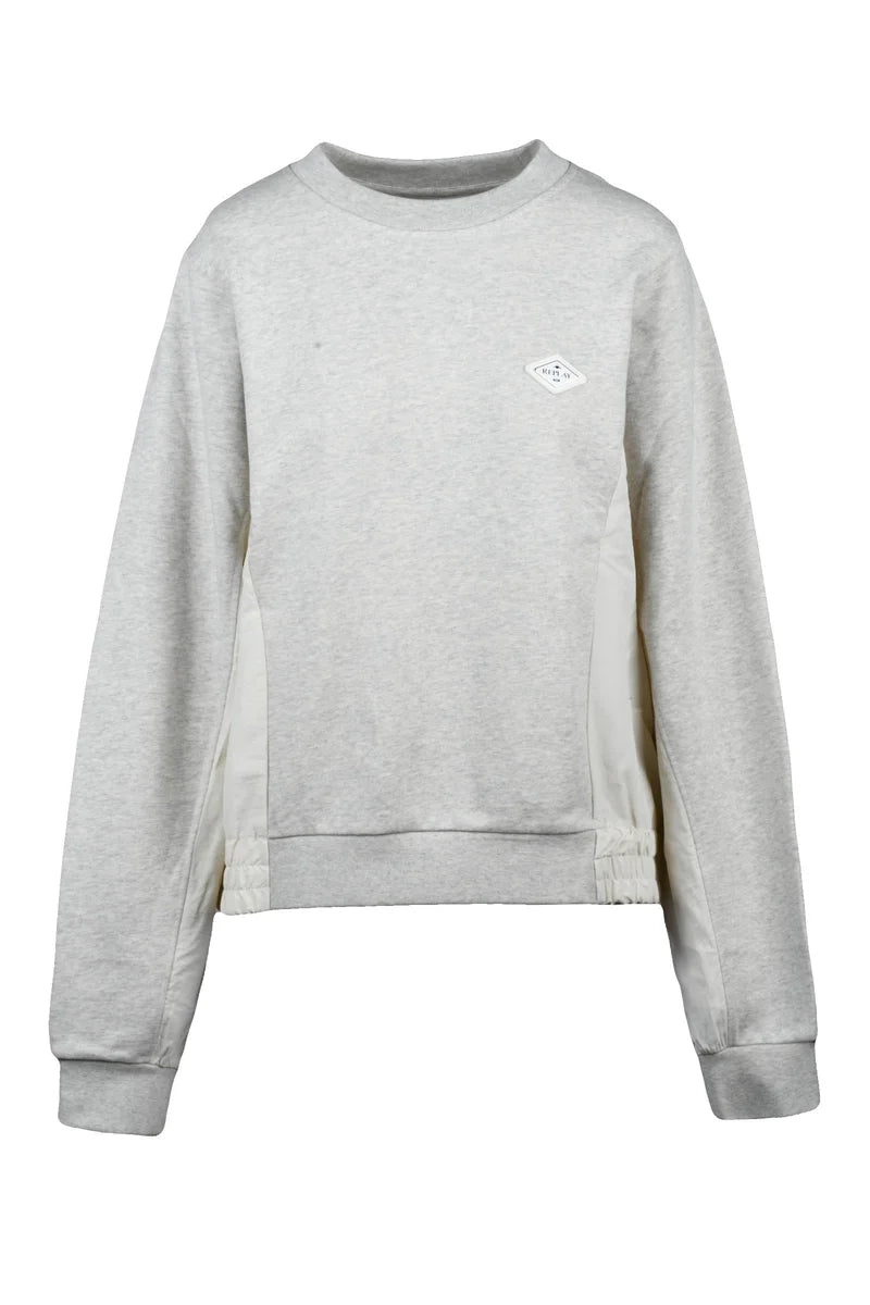 Replay Felpa Grigio Chiaro Donna