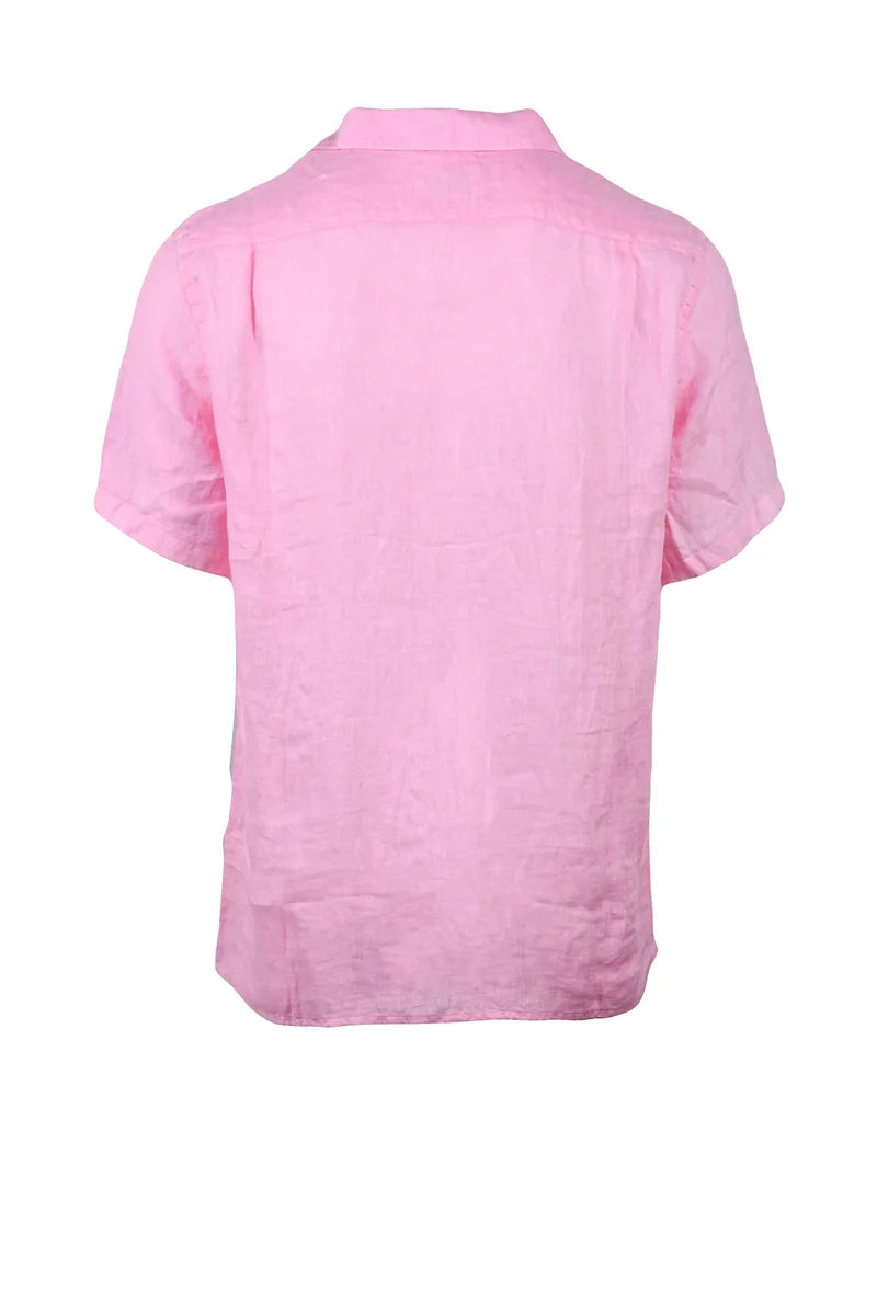 Mc2 Saint Barth Camicia Lino - Rosa