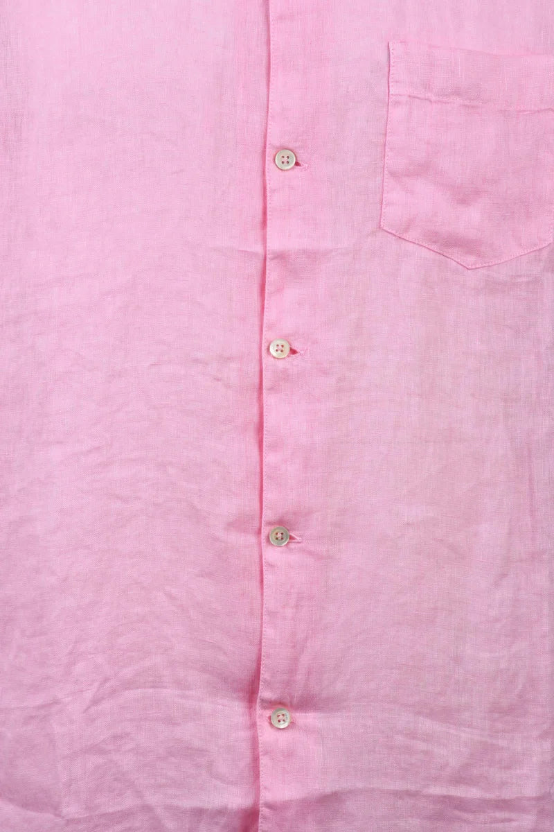 Mc2 Saint Barth Camicia Lino - Rosa