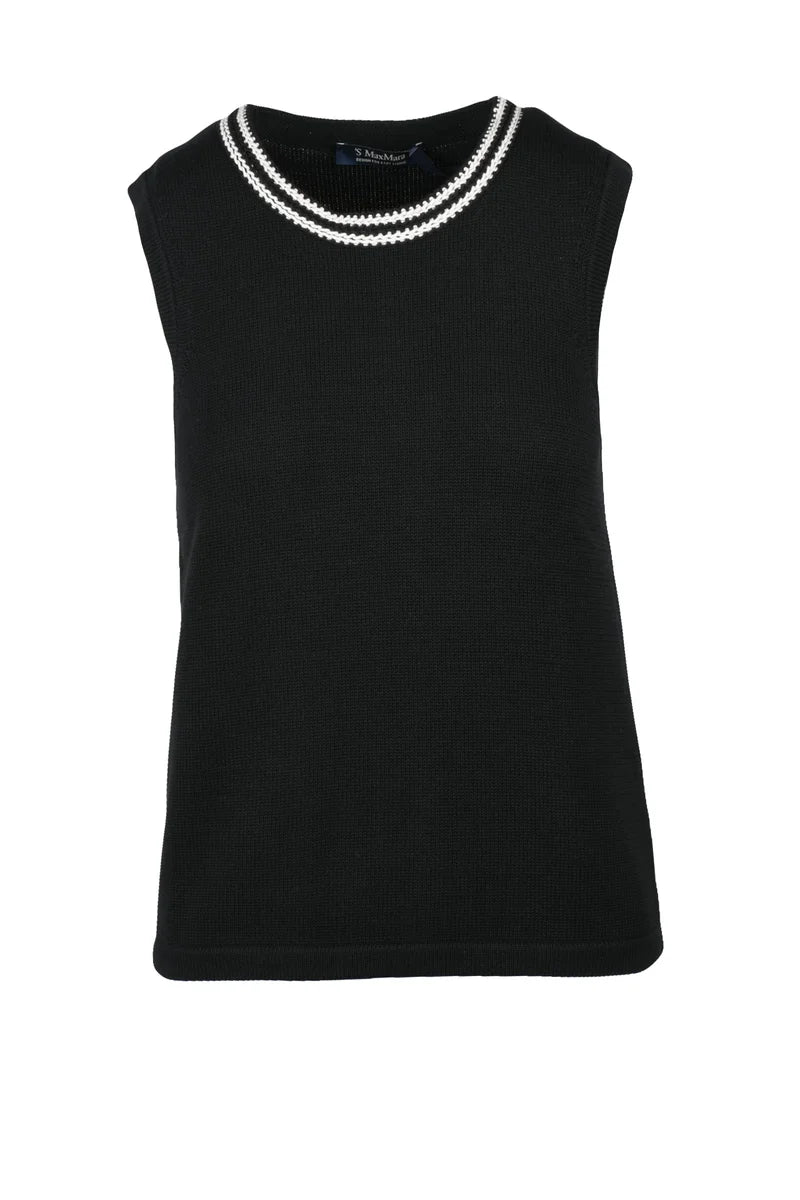 's Max Mara Gilet Cotone - Nero