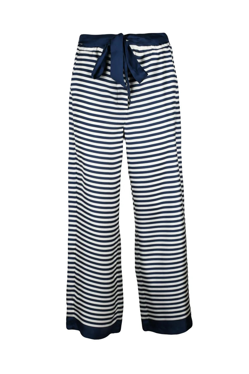 's Max Mara Pantaloni Nine - Bianco/Blu