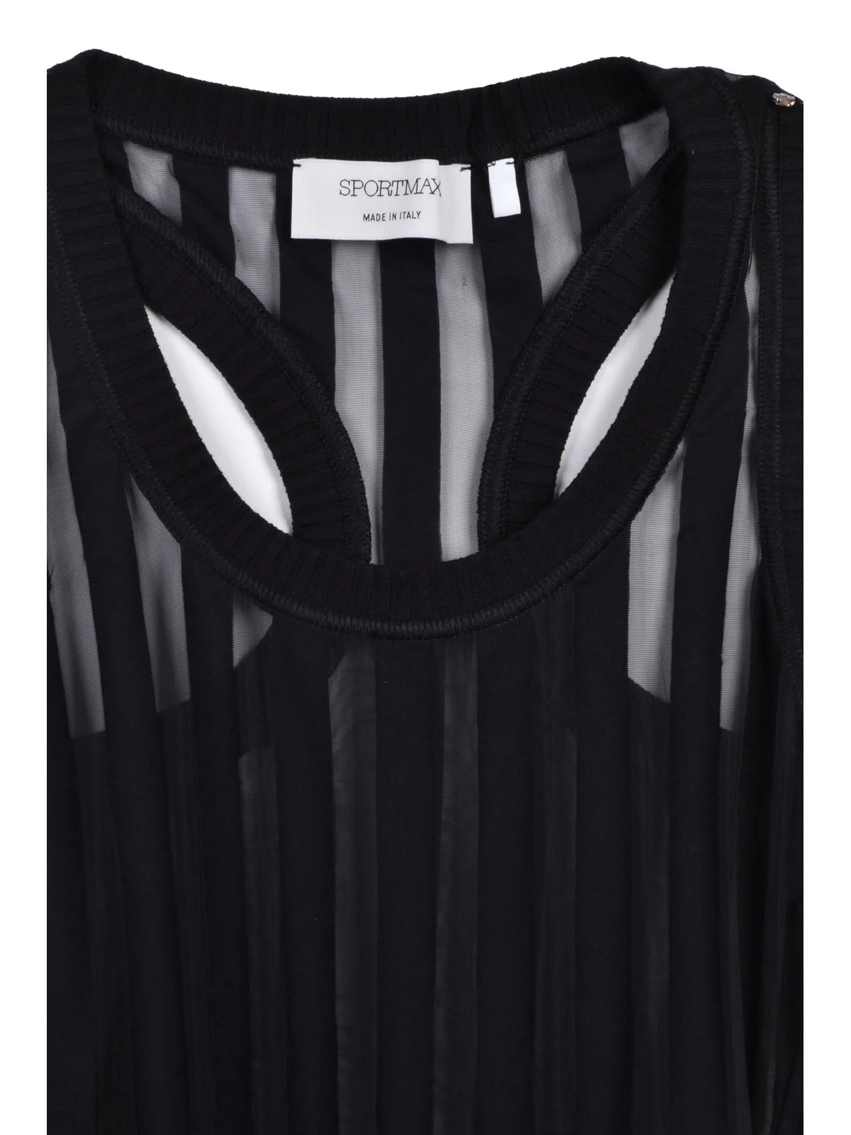 Sportmax Body Cotone Poliammide - Nero