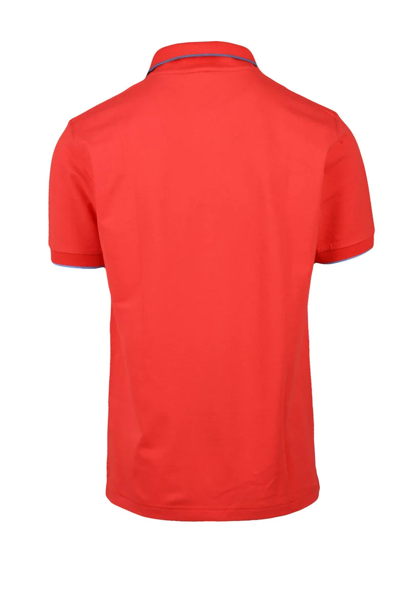 Sun68 Polo Cotone Elastan - Rosso
