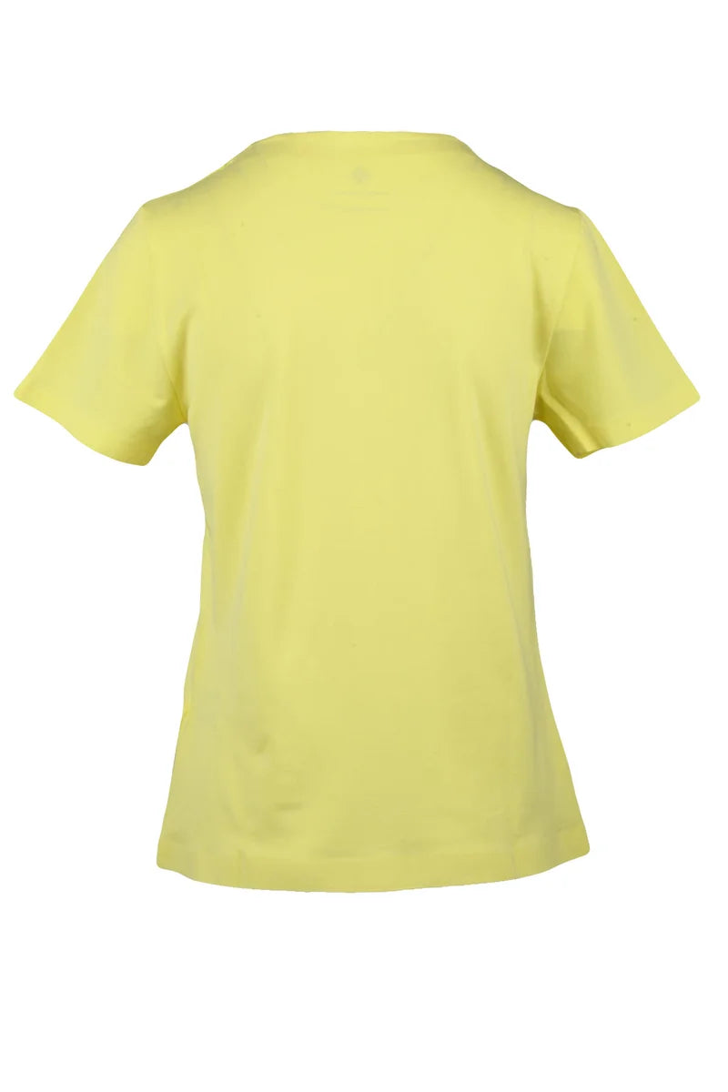Sunstripes T-shirt Girocollo - Giallo