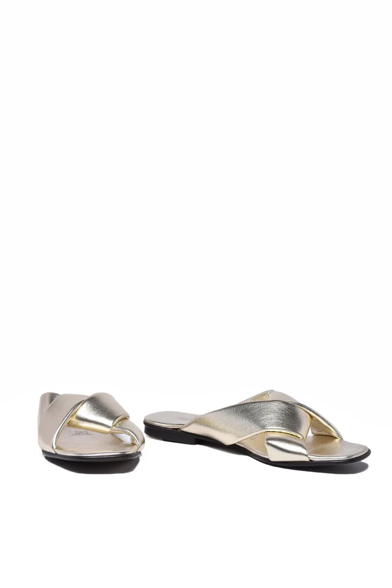 Thera's Ciabatta in Pelle - Oro