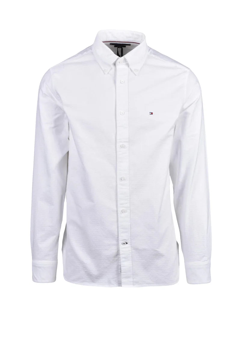 Tommy Hilfiger Camicia Regular Fit - Bianco