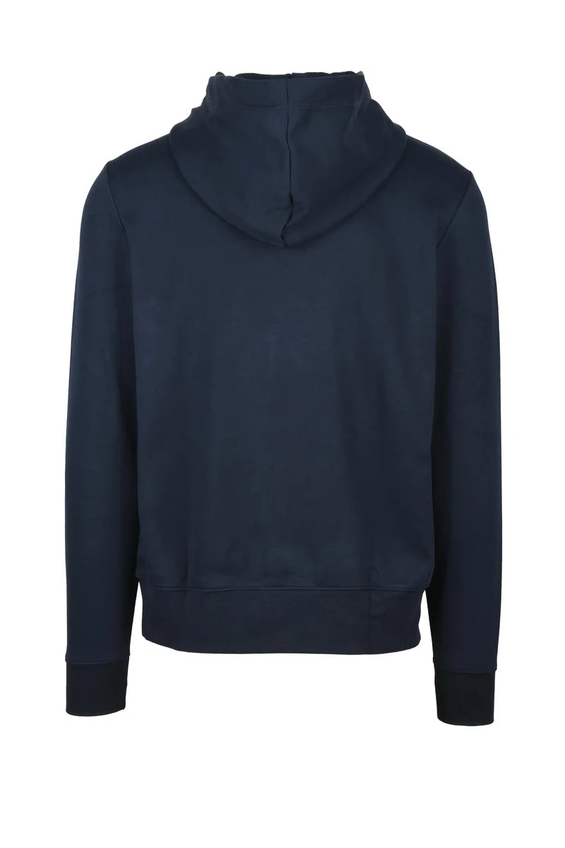 Tommy Hilfiger Felpa con Cappuccio - Blu