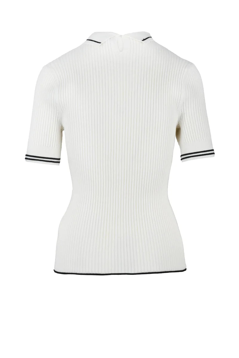 Tommy Hilfiger Maglia Canettata - Beige