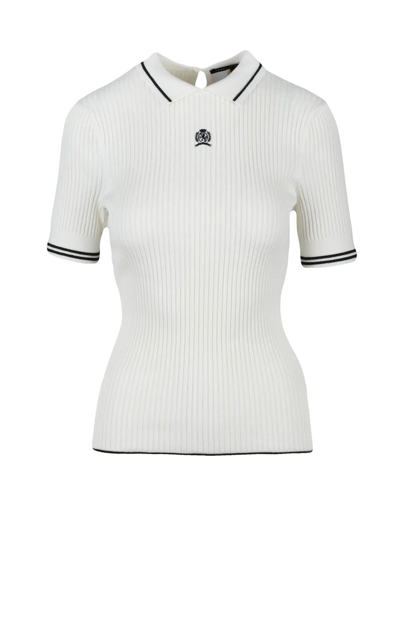 Tommy Hilfiger Maglia Canettata - Beige