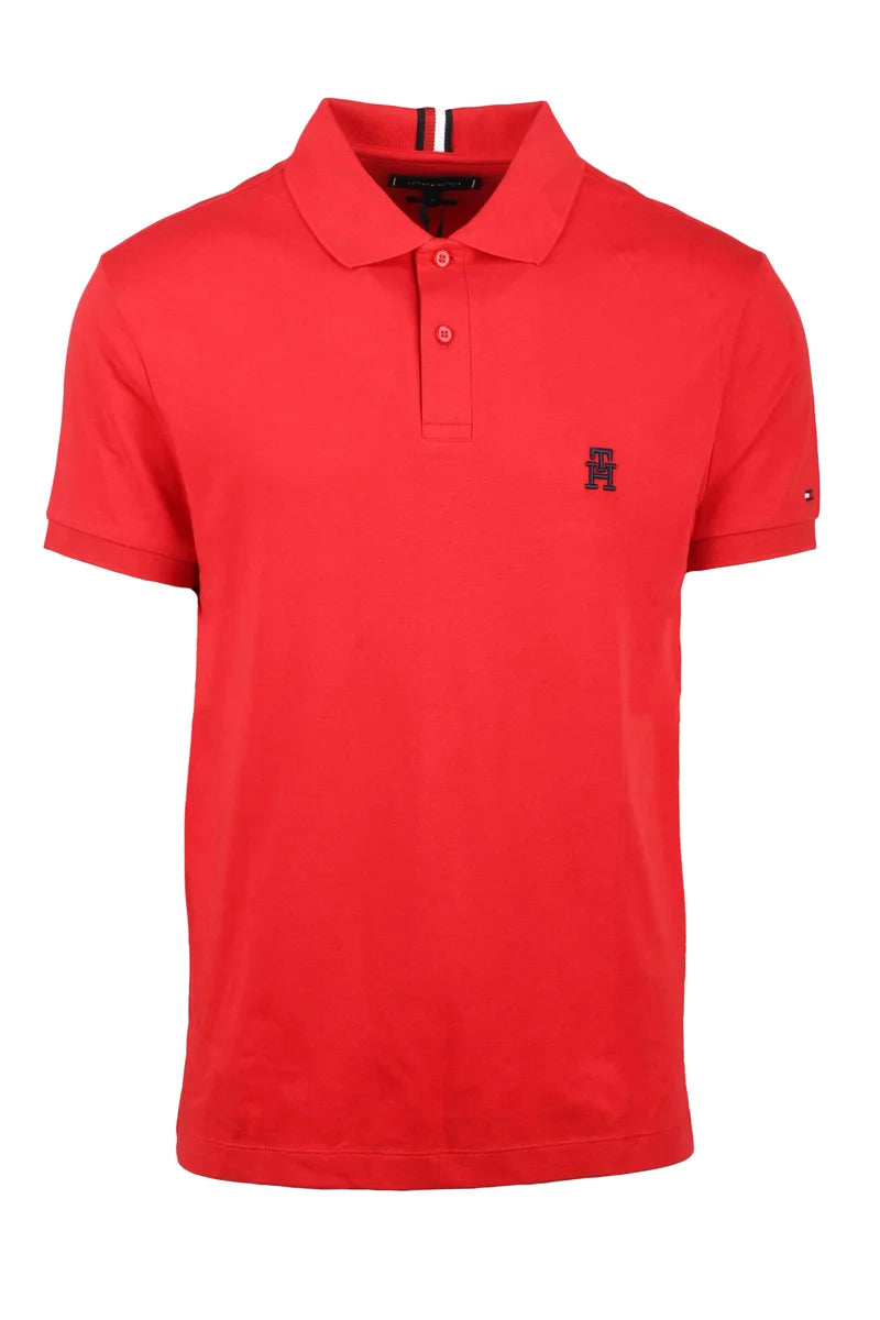 Tommy Hilfiger Polo Cotone - Rosso