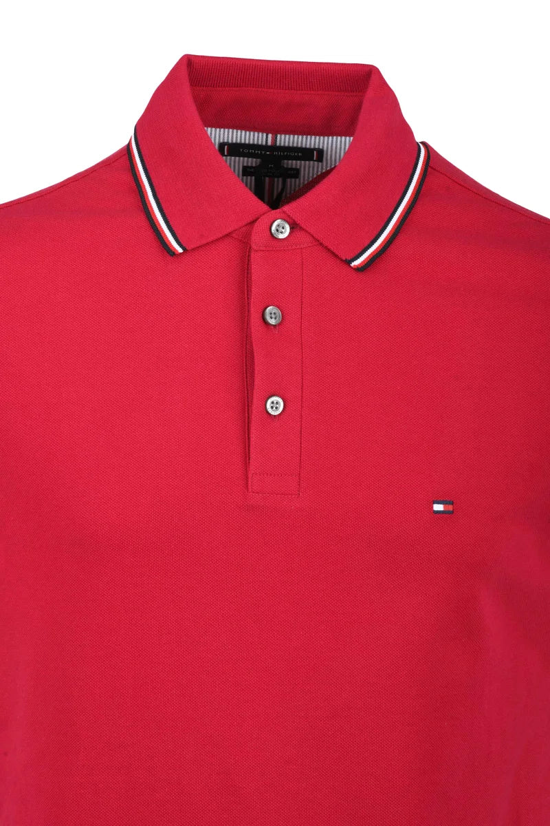 Tommy Hilfiger Polo Uomo - Rosso