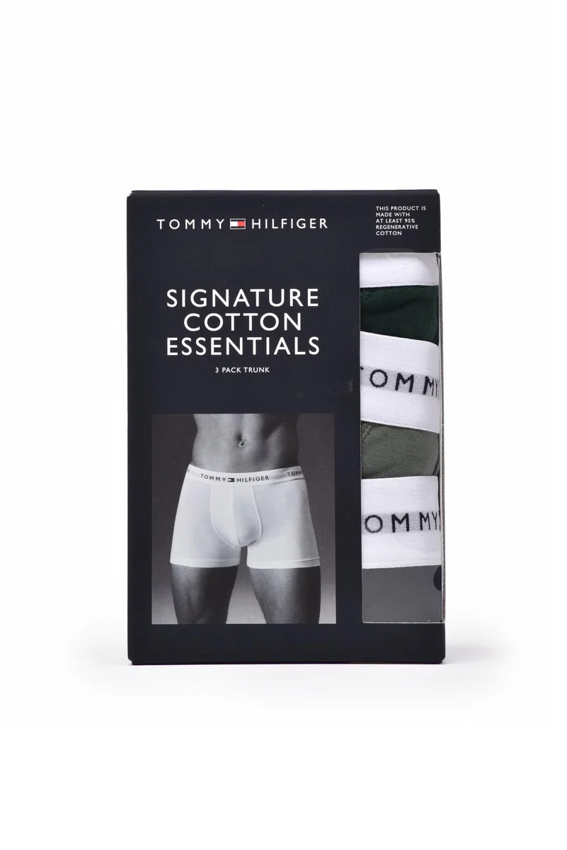 Tommy Hilfiger Men's Boxer Set 3-Pack - Red/Blue