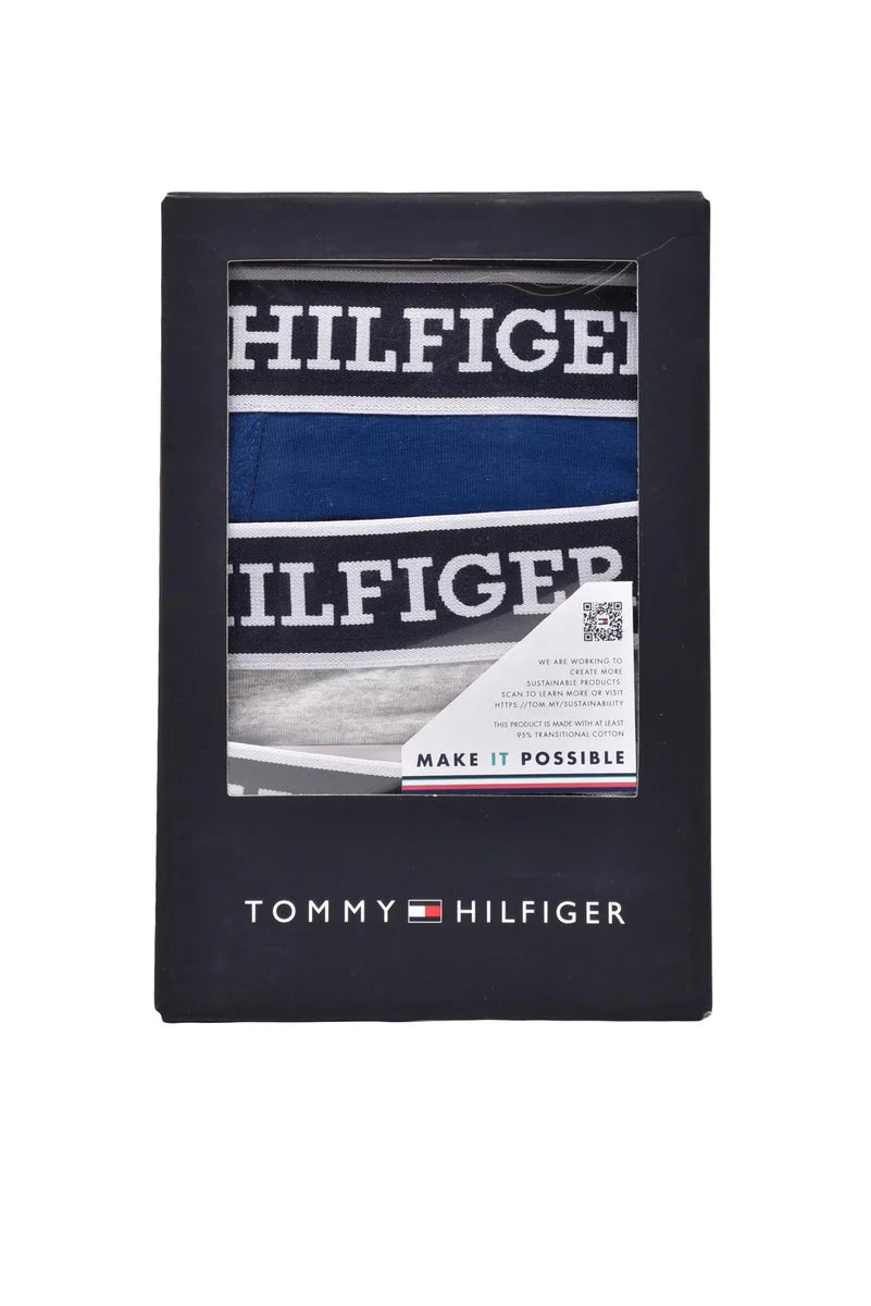 Tommy Hilfiger Set Boxer 3pz - Blu/Bordeaux