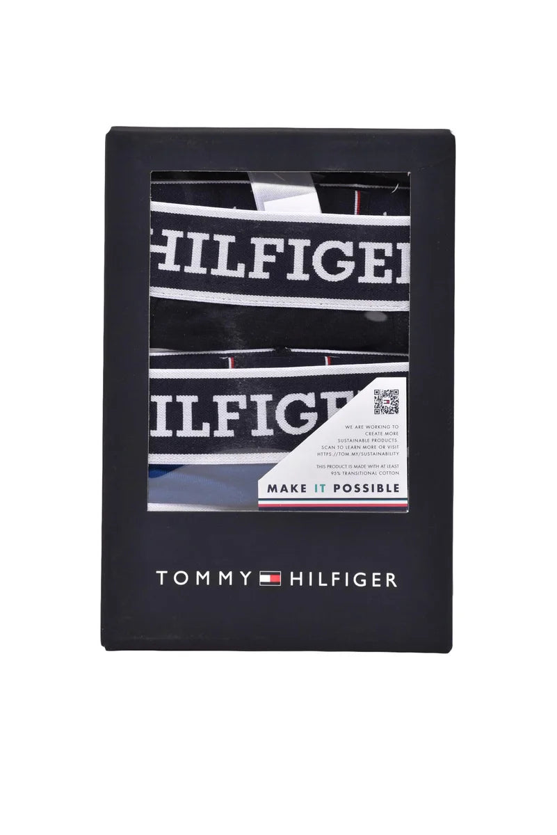 Tommy Hilfiger Set Boxer 3pz - Blu/Bordeaux
