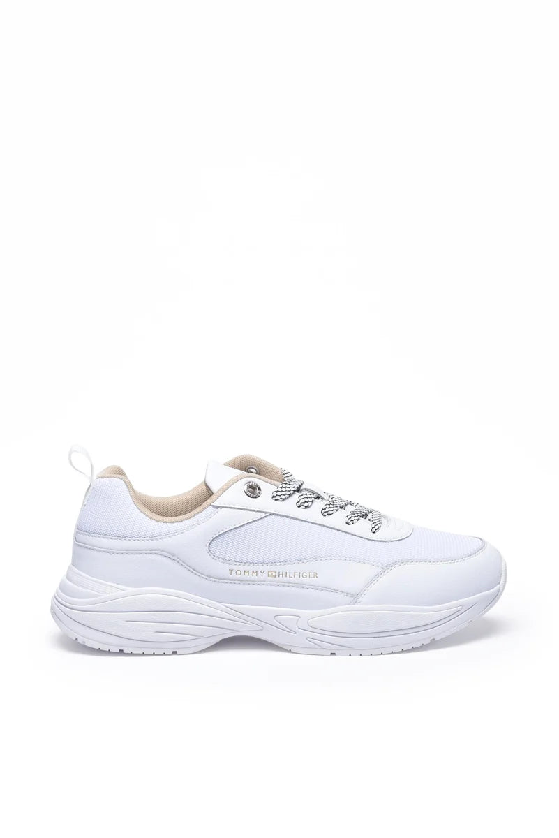 Tommy Hilfiger White Chunky Sneakers