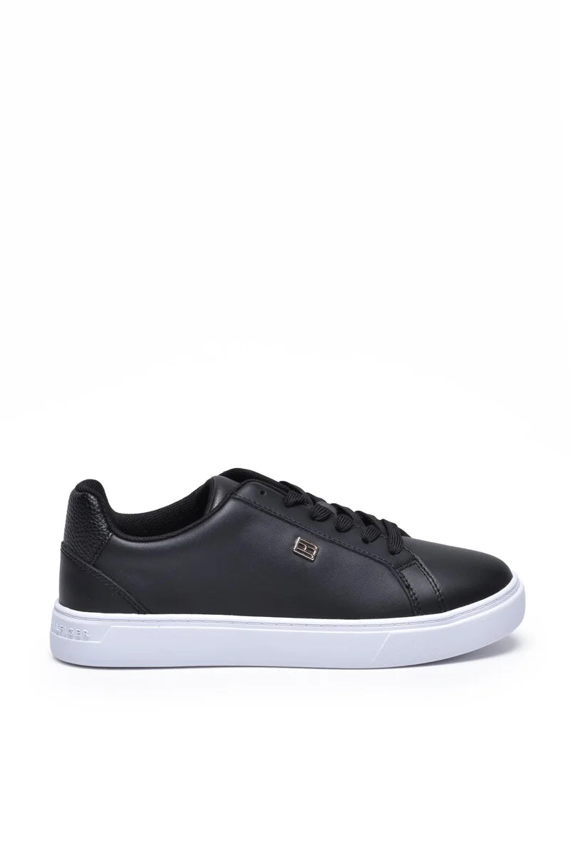 Tommy Hilfiger Essential Court Sneakers Donna - Nero