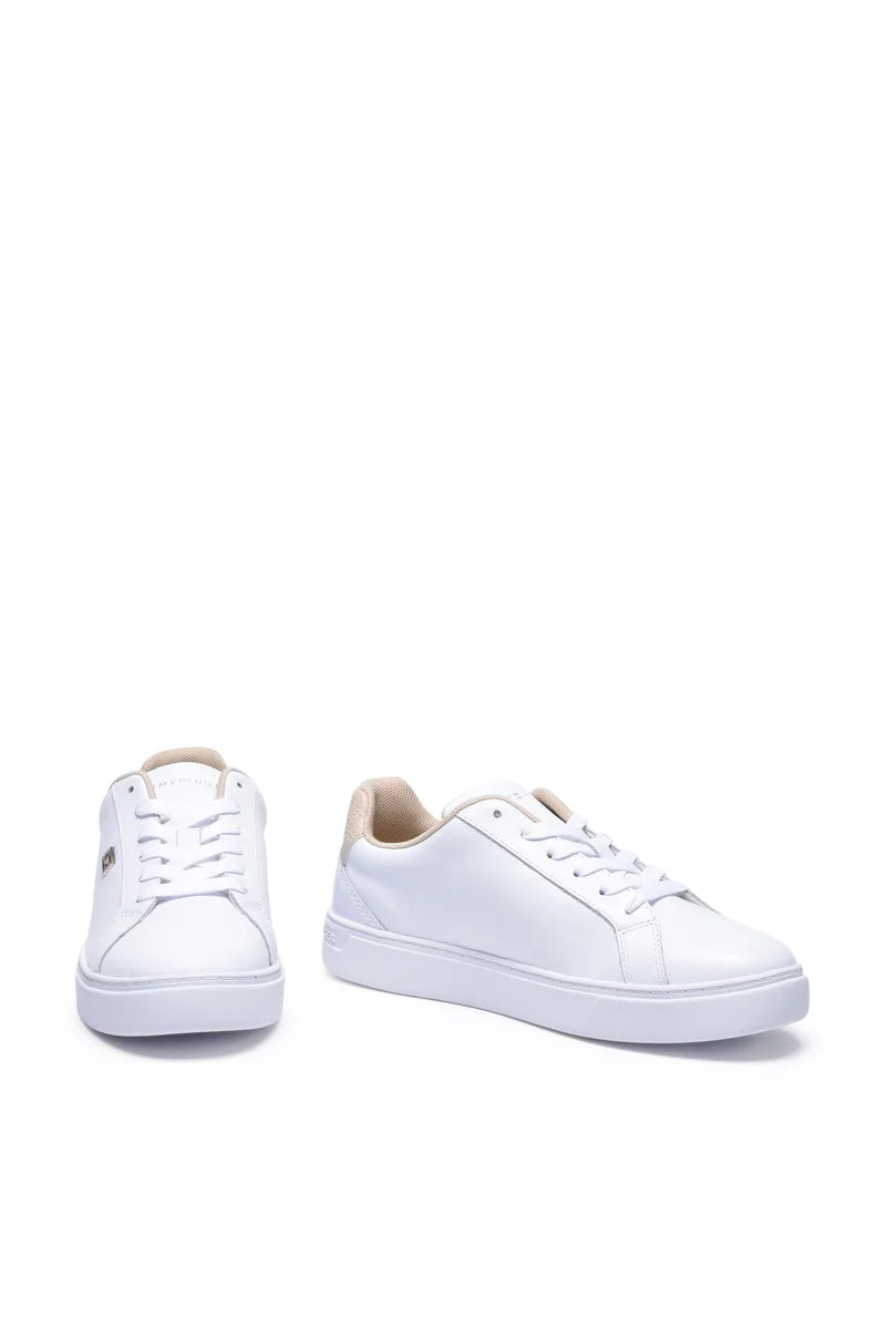 Tommy Hilfiger Sneakers Donna Essential Court - Bianco