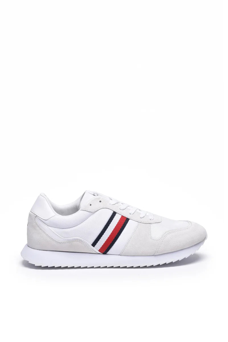Tommy Hilfiger Runner Evo Sneakers Uomo - Bianco/Beige