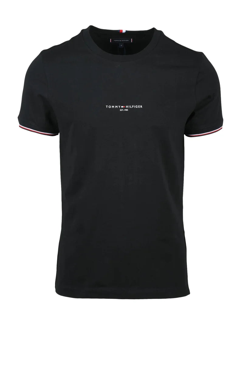 Tommy Hilfiger T-shirt Cotone - Nero